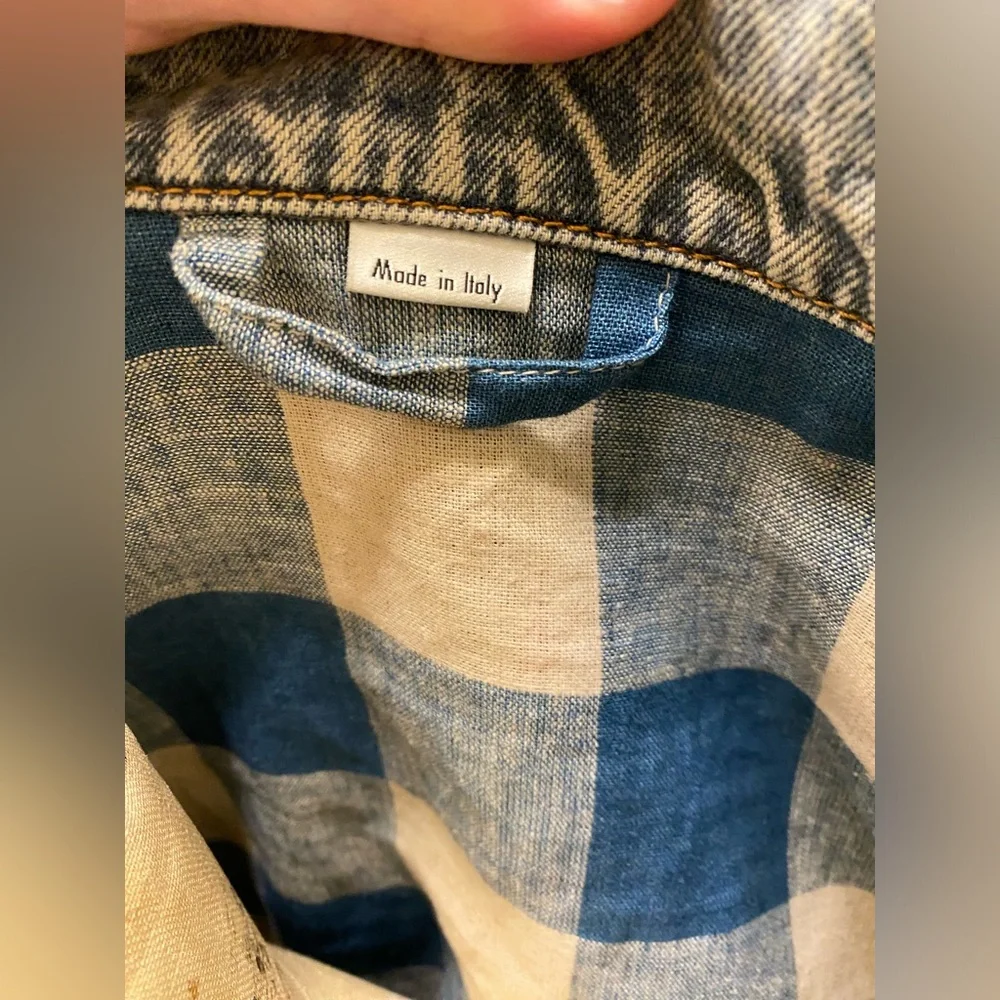 Gucci Blue Denim Oversized Embroidered Jacket UNISEX